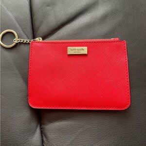 KATE SPADE Laurel Hill Card Holder w/ Key Ring